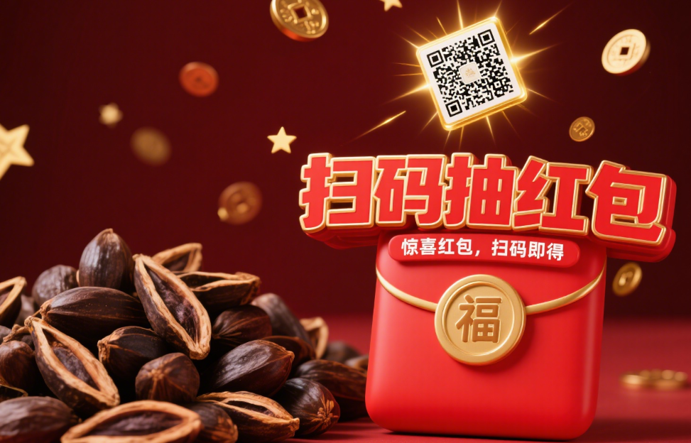 聚之唯&尊享和天下槟榔再携手合作扫码抽红包系统开发