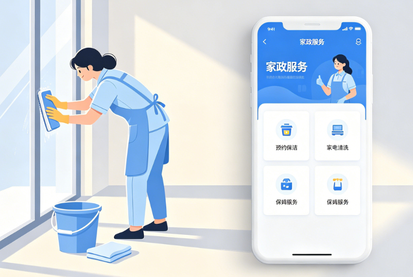 家政小程序开发指南，要点、功能及开发公司推荐